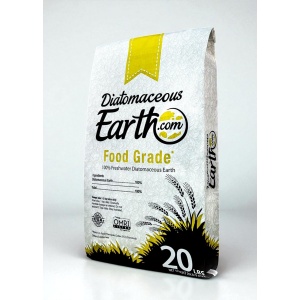 Diatomaceous Earth Food Grade Powder Supplement for Humans - 1lb Bag of DE Powder for People to Promote Healthy Hair, Skin and Nails - Diatomaceous Earth Powder for Mixing in Drinks, Smoothies & Food